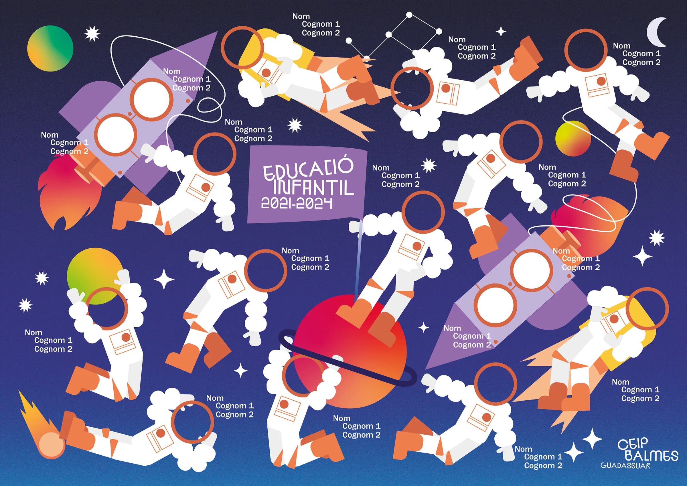 Cartell d'Educació Infantil